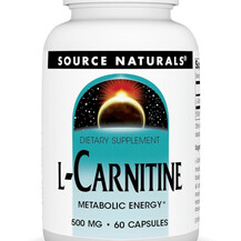 L-Carnitine L-Карнитин Source Naturals 60 капсул