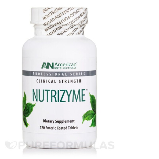 Основне фото товару Nutrizyme Основне фото товару American Nutriceuticals, Nutrizyme, Ферменти, 120 таблеток