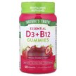 Фото товару Revitalizing D3 + B12 Strawberry, Вітамін D3, 60 Vegetarian Gummi