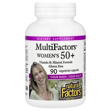 Вітаміни для жінок 50+ MultiFactors Women's 50+ Natural