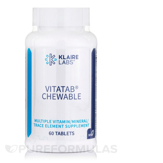 Основное фото товара SFI Health, Мультивитамины, VitaTab Chewable, 60 таблеток