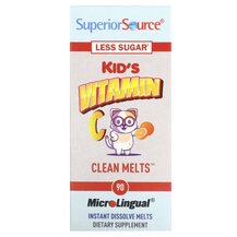 Вітамін C Kid's Vitamin C Clean Melts Orange Superior Вітамін C Kid's Vitamin C Clean Melts Orange Superior