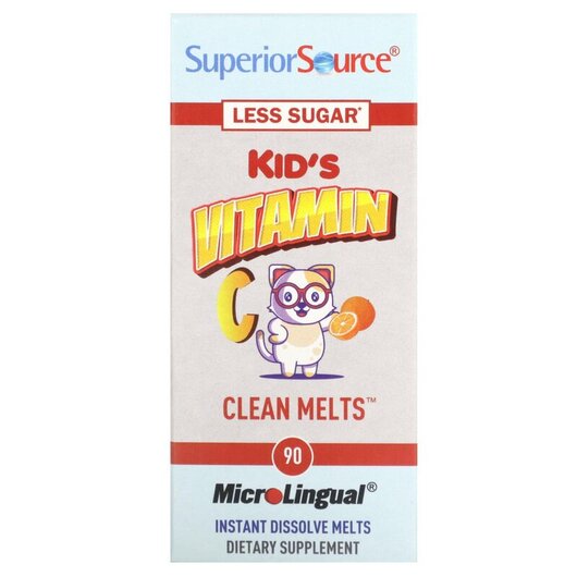 Основное фото товара Kid's Vitamin C Clean Melts Orange Основное фото товара Kid's Vitamin C Clean Melts Orange, Витамин C, 90 Instant Di