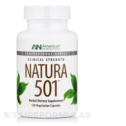 Основне фото товару Natura 501 Основне фото товару American Nutriceuticals, Natura 501, Трави, 120 капсул