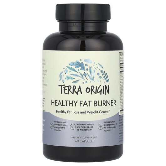 Основное фото товара Terra Origin, Жиросжигатель, Healthy Fat Burner, 60 капсул
