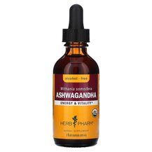 Ашваганда Ashwagandha Alcohol-Free Herb Pharm 60 мл Ашваганда Ashwagandha Alcohol-Free Herb Pharm 60 мл