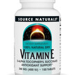 Фото товара Витамин E Токоферолы, Vitamin E Succinate, 100 таблеток