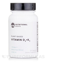 Вітамін D3 Plant-Based Vitamin D3+K2 Nutritional Roots