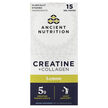 Фото товару Creatine + Collagen Lemon 15 Gel Packs 30 ml Each, Креатин, 1 шт