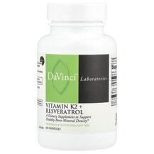 Vitamin K2 + Resveratrol Витамин K2 DaVinci Laboratories Vitamin K2 + Resveratrol Витамин K2 DaVinci Laboratories