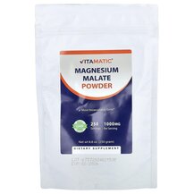 Магній Magnesium Malate Powder Vitamatic 250 г Магній Magnesium Malate Powder Vitamatic 250 г