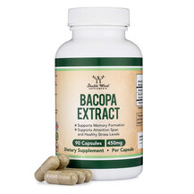 Бакопа 450 мг Bacopa Extract 450 mg Double Wood 90 капсул
