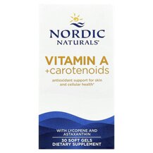 Vitamin A + Carotenoids Витамин А Ретинол Nordic Naturals