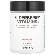 Vitamins Elderberry Immune Complex Черная Бузина CodeAge