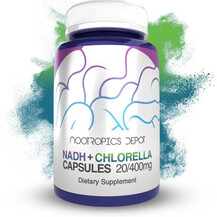 Хлорела NADH w/ Chlorella Capsules Nootropics Depot