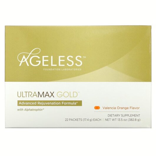 Основне фото товару Ageless, UltraMax Gold Advanced, Ультра Макс, 17 г