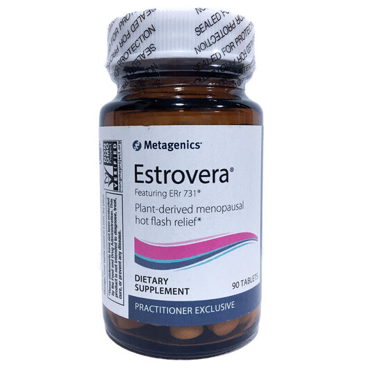 Основне фото товару Estrovera Основне фото товару Metagenics, Estrovera, Підтримка естрогену, 90 таблеток