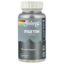 Unlimit Fisetin 250 mg Фисетин Solaray 30 капсул