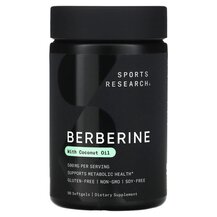 Берберин Berberine With Coconut Oil 500 mg Sports Research