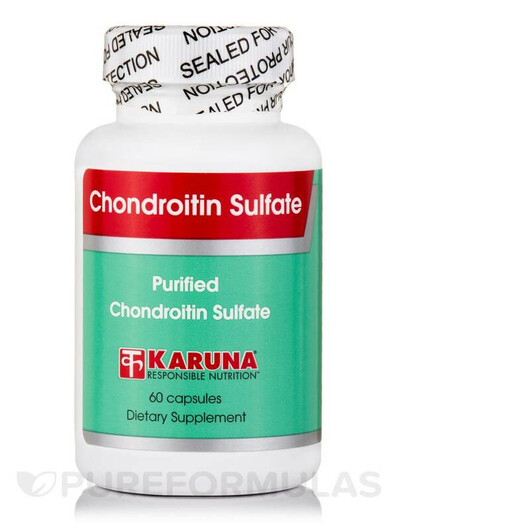 Основне фото товару Karuna Health, Purified Chondroitin Sulfate, Жироспалювачі, 60 ка