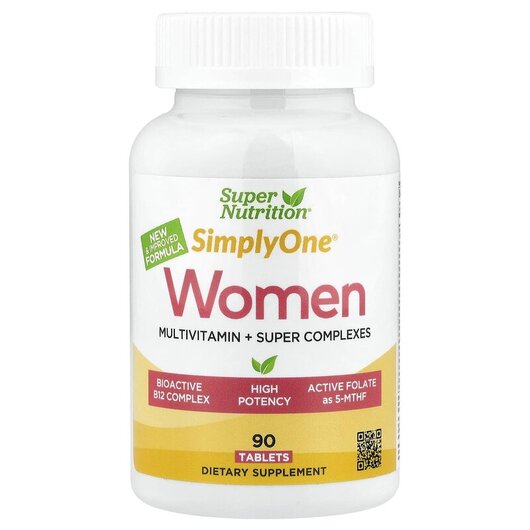 Основне фото товару Simply One Women Multivitamin + Super Complexes Основне фото товару Simply One Women Multivitamin + Super Complexes, Вітаміни для жін