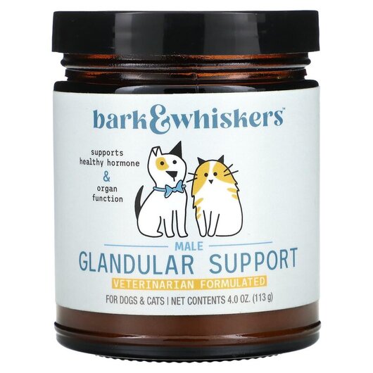 Основное фото товара Whole Body Glandular Support For Male Cats & Dogs 4 Основное фото товара Whole Body Glandular Support For Male, Гамма-линоленовая кислота,