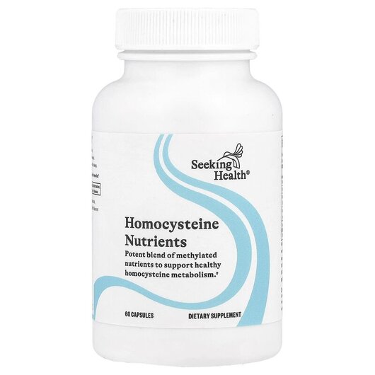 Основное фото товара Homocysteine Nutrients HomocysteX Plus Основное фото товара Seeking Health, Гомоцистеин, Homocysteine Nutrients, 60 капсул