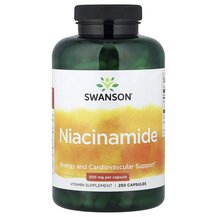 Niacinamide 500 mg Ниацинамид Swanson 250 капсул