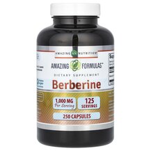 Берберин Berberine 1000 mg Amazing Nutrition 250 капсул Берберин Berberine 1000 mg Amazing Nutrition 250 капсул