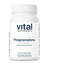 Прегненолон Pregnenolone 10 mg Vital Nutrients 60 капсул Прегненолон Pregnenolone 10 mg Vital Nutrients 60 капсул