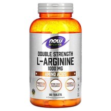 L-Аргінін Sports Double Strength L-Arginine 1000 mg NOW L-Аргінін Sports Double Strength L-Arginine 1000 mg NOW
