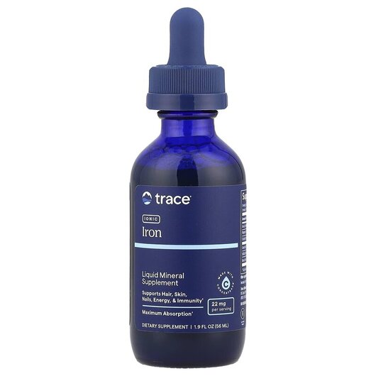 Основное фото товара Trace, Железо, Ionic Iron 22 mg 1, 56 мл