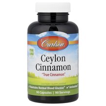 Ceylon Cinnamon 500 mg Экстракт корицы Carlson 90 капсул Ceylon Cinnamon 500 mg Экстракт корицы Carlson 90 капсул