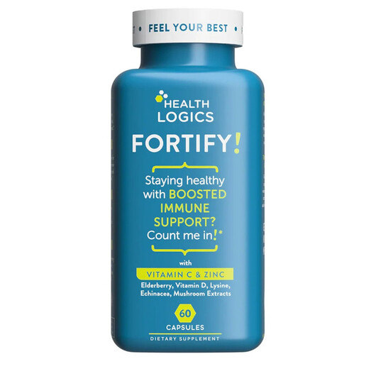 Основное фото товара Fortify! with Vitamin C & Zinc Основное фото товара Поддержка иммунитета, Fortify! with Vitamin C & Zinc, 60 капс