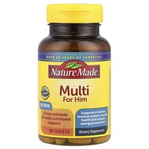 Multi for Him Витамины для мужчин без железа Nature Made Multi for Him Витамины для мужчин без железа Nature Made