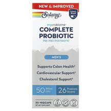Mycrobiome Complete Probiotic Men's Пробиотики Solaray Mycrobiome Complete Probiotic Men's Пробиотики Solaray