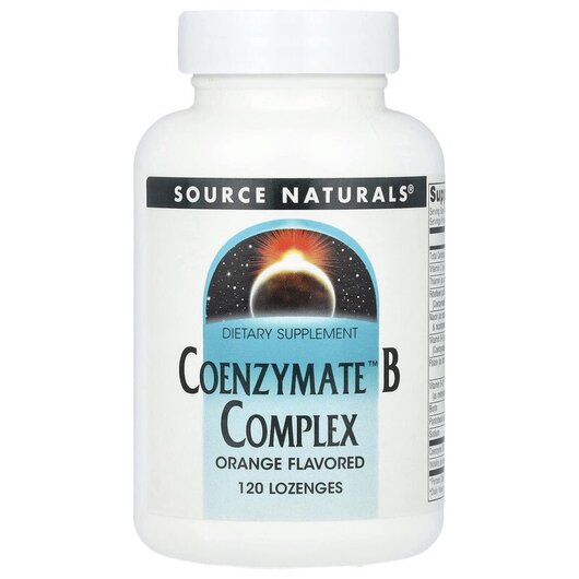 Основне фото товару Source Naturals, Coenzymate B Complex Orange, B-комплекс, 120 таб