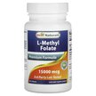 Фото товара L-Methyl Folate 15000 mcg Фото товара Best Naturals, Метилфолат, L-Methyl Folate 15000 mcg, 60 таблеток