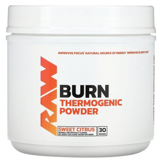 Основное фото товара Спортивное питание, Burn Thermogenic Powder Sweet Citrus, 516 г