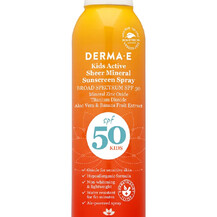 Kids Active Sheer Mineral Sunscreen Spray SPF спрей Derma