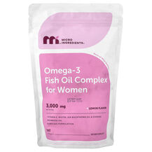 Омега 3 Omega-3 Fish Oil Complex for Women Lemon Micro