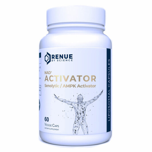 Основное фото товара NAD+ AMPK Activator Основное фото товара Renue By Science, НАД+ AMPK Активатор, NAD+ AMPK Activator, 60 ка