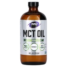 МСТ Олія без смаку Sports MCT Oil NOW Foods 473 мл