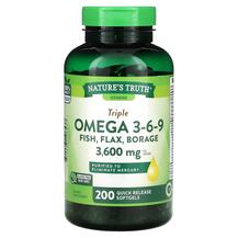 Омега 3 6 9 Vitamins Triple Omega 3-6-9 Fish Flax Borage Омега 3 6 9 Vitamins Triple Omega 3-6-9 Fish Flax Borage