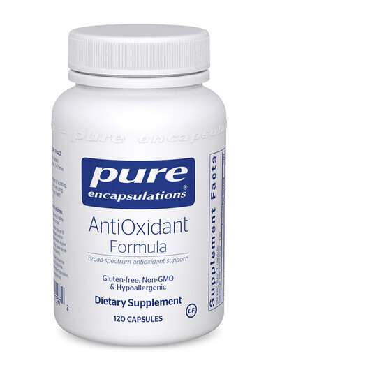 Основне фото товару AntiOxidant Formula Основне фото товару Pure Encapsulations, AntiOxidant Formula, Антиоксиданти, 120 капс