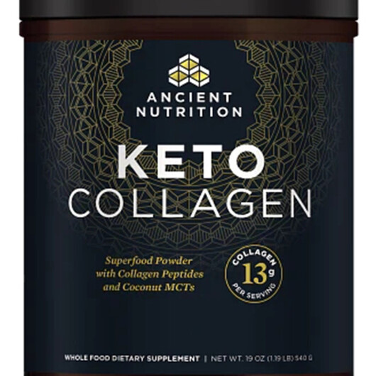 Основне фото товару Keto Collagen Original Основне фото товару Ancient Nutrition, Keto Collagen Original, Колаген, 19 oz