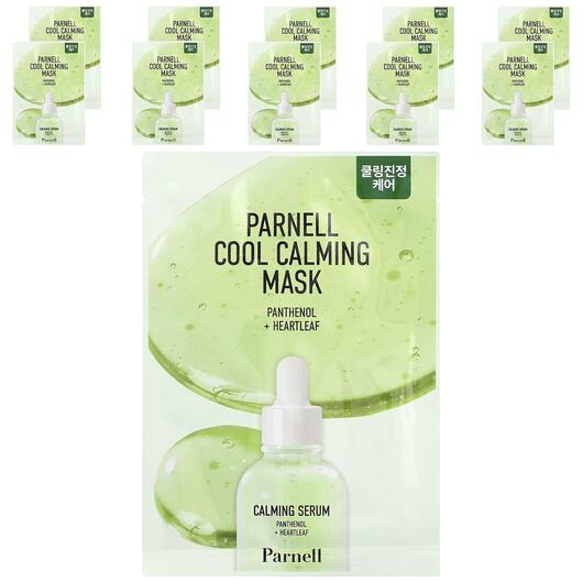 Основное фото товара Panthenol Heartleaf Cool Calming Beauty Mask Основное фото товара Сыворотка, Panthenol Heartleaf Cool Calming Beauty Mask, 10 Sheet