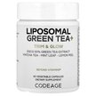 Фото товара CodeAge, Экстракт Зеленого Чая, Liposomal Green Tea+, 60 капсул