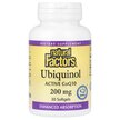 Фото товару Ubiquinol 200 mg Фото товару Natural Factors, Ubiquinol 200 mg, Убіхінол, 30 капсул