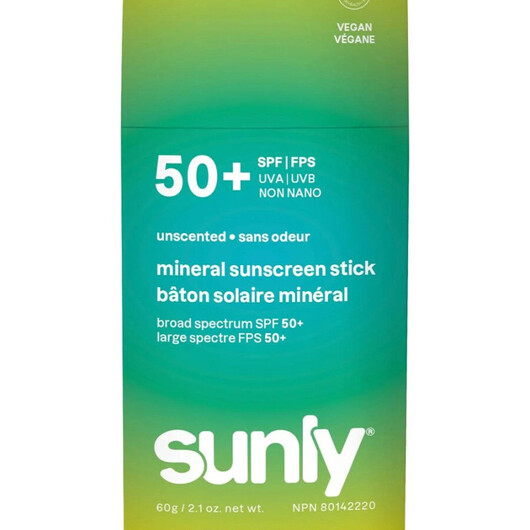 Основне фото товару Sunly Mineral Sunscreen Stick SPF Основне фото товару Sunly Mineral Sunscreen Stick SPF, Сонцезахисний засіб, 2.1 oz